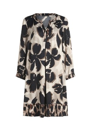 Betty Barclay, BETTY BARCLAY LANGARM TUNIKAKLEID - Robe de jour - beige schwarz