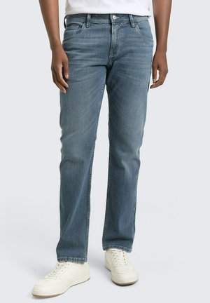 AEDAN - Jeans a sigaretta - mid stone blue grey denim