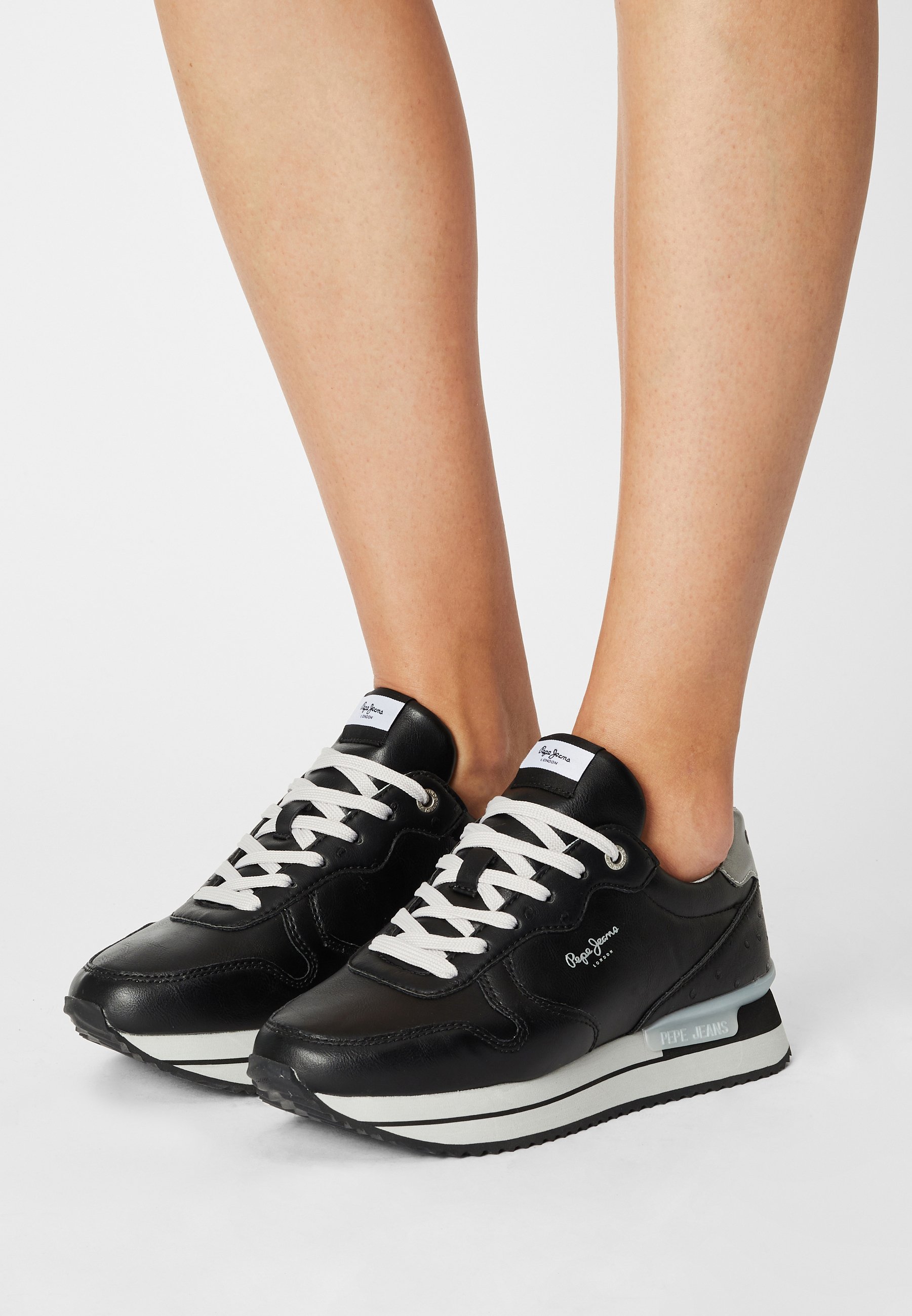 Pepe Jeans RUSPER BASS - Sportbačiai - black/juoda - Zalando.lt