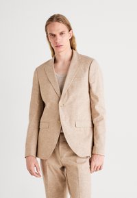 Slim Fit Leinen-Baumwolle JACK & JONES Herren Anzug Jprriviera – Slim Fit Aus Leinen-Baumwolle-Mix | Lässiger Style Leinen Anzug Herren