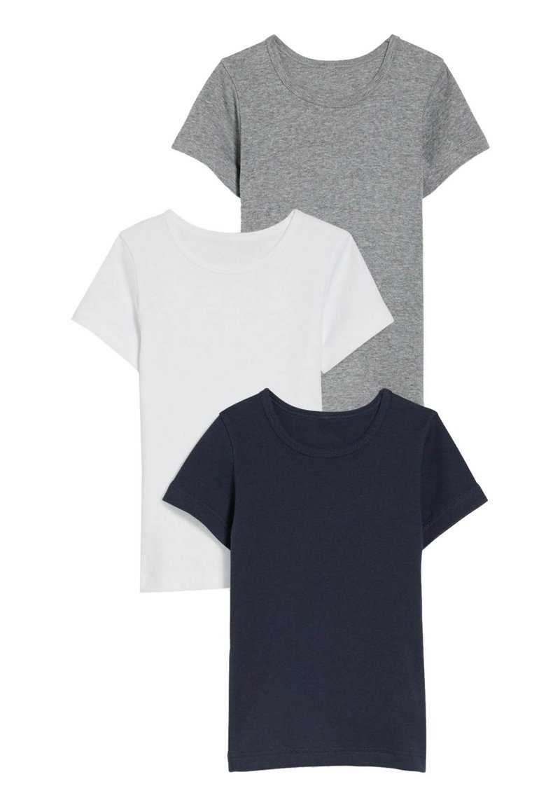 C&A 3 PACK Undershirt light gray melange/light grey Zalando.de