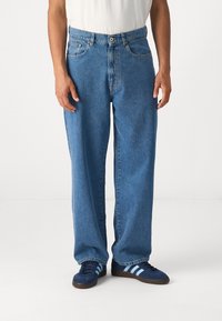 Stan Ray WIDE UNISEX - Džínsy široké - heavy stone wash denim