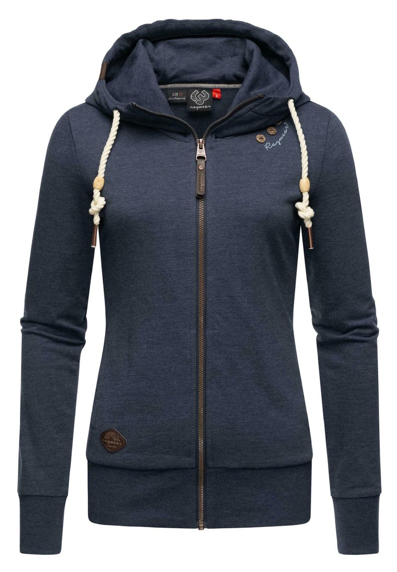 Ragwear PAYA INTL - Sweatjakke - mottled dark blue