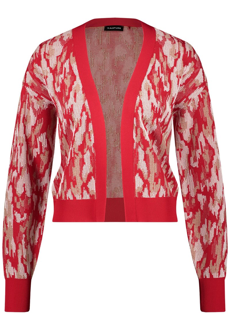Taifun Strickjacke - rose kiss gemustert/pink - Zalando.de