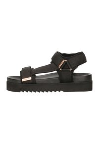 Maruti BEAU - Sandalen met plateauzool - black