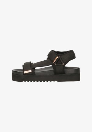 Maruti BEAU - Sandalen met plateauzool - black