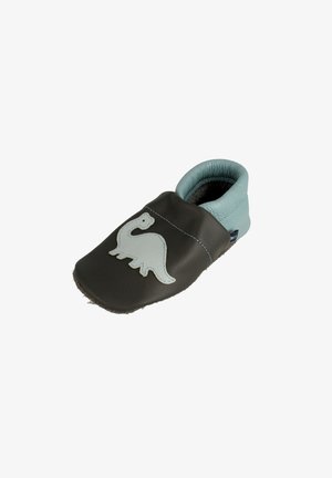 DINOSAURIER - HAUSSCHUH - Slippers - grau hellblau
