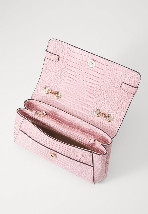 SILVYE XBODY FLAP - Cross body bag - peony4