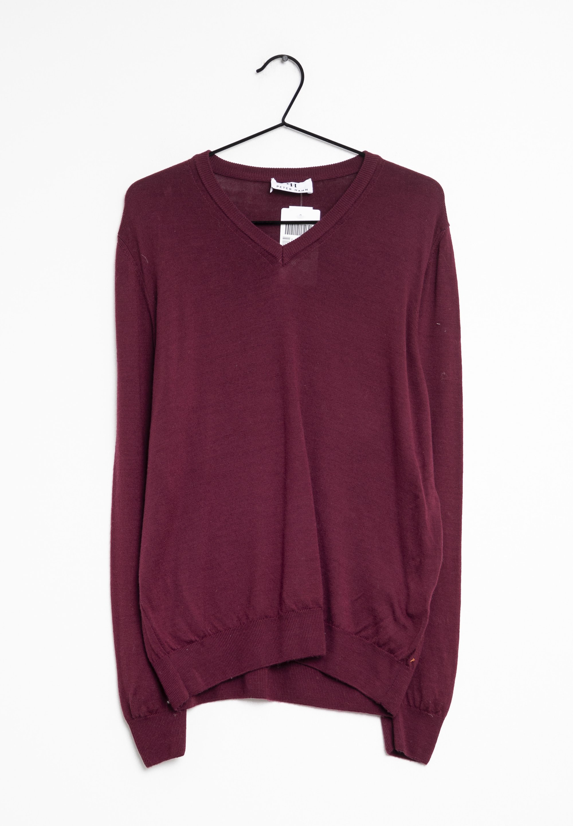 Wool Jumper Peter Hahn Cashmere Jumpers PETER HAHN Jumper Dark Red