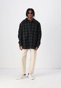 Jack & Jones JJZAC HEAVY BRUSHED - Lichte jas - asphalt