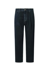 PLEATE - Relaxed fit jeans - 11oz blue black rigid denim