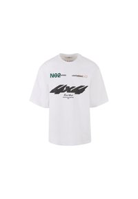 MOTORSPORT HEAVY SLEEVE  - Hosszú ujjú felső - white