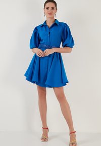 LELA REGULAR FIT - Koktailové šaty/večierkové šaty - saxe blue