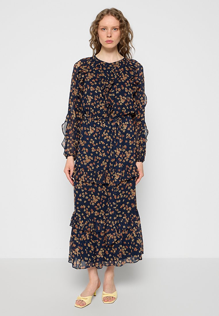 Lauren Ralph Lauren Blousejurk donkerblauw Lauren Ralph Lauren Blousejurk donkerblauw