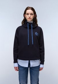 Napapijri B-FEDAIA - Jersey con capucha - blu marine