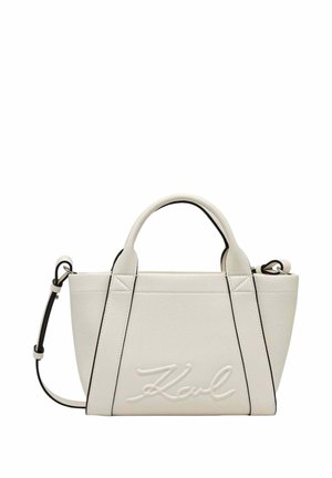 KARL LAGERFELD, KARL LAGERFELD SAC CABAS K/VILLE BLANC - Sac à main - off white