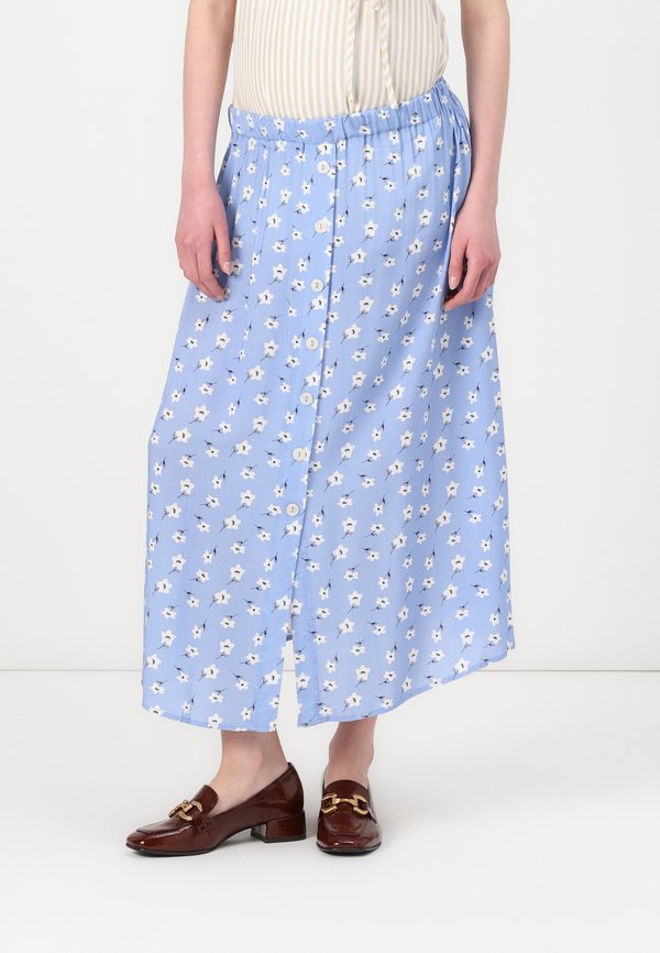 OLMNOVA LIFE BUTTON SKIRT - Maxi skirt