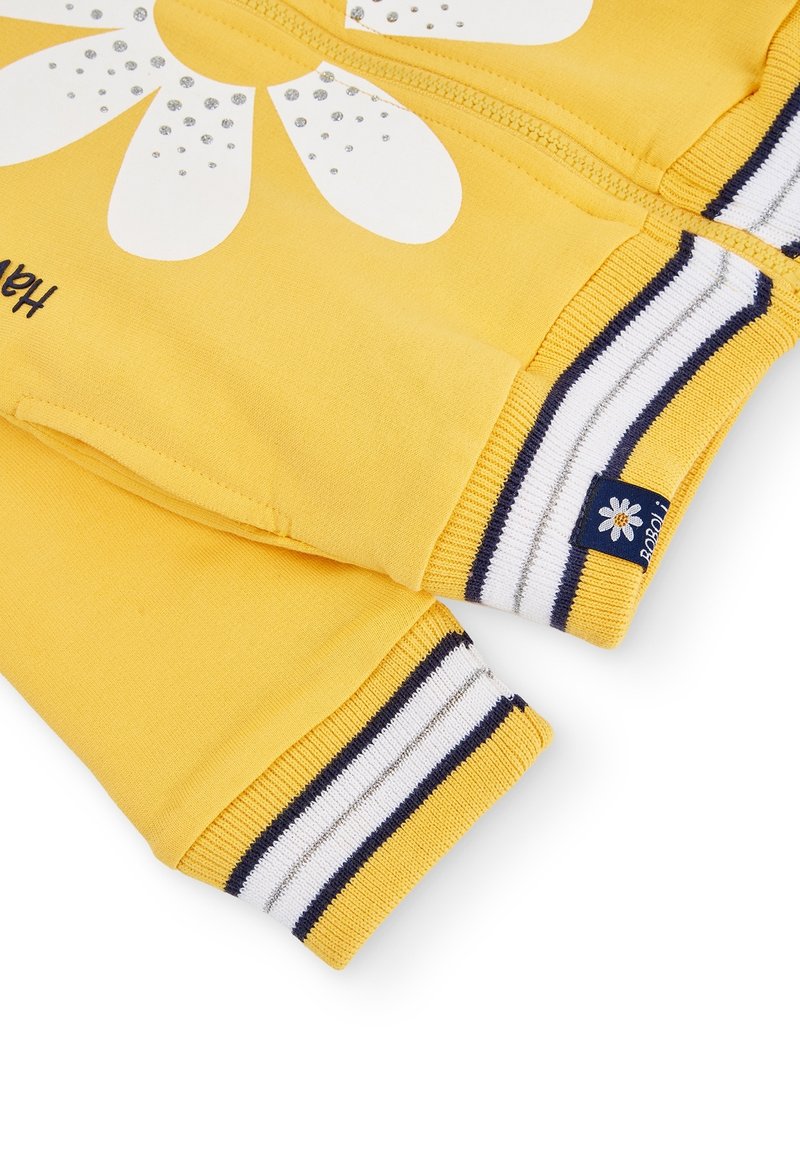 Boboli HOODED-BCI Felpa con zip limone/giallo (Second hand
