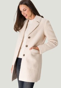 zero MIT KNOPFLEISTE - Halflange jas - french oak