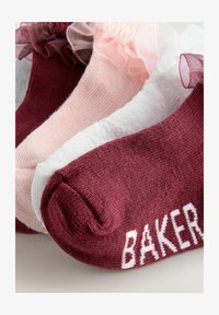 Niet geselecteerd, burgundy/ecru/pink