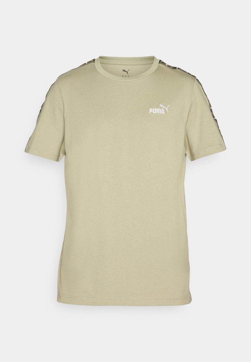 Puma T-shirt print olijfgroen