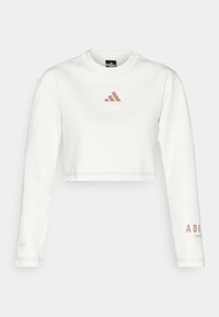 ALL SZN CROPPED GRAPHIC  - Sweatshirt - off white