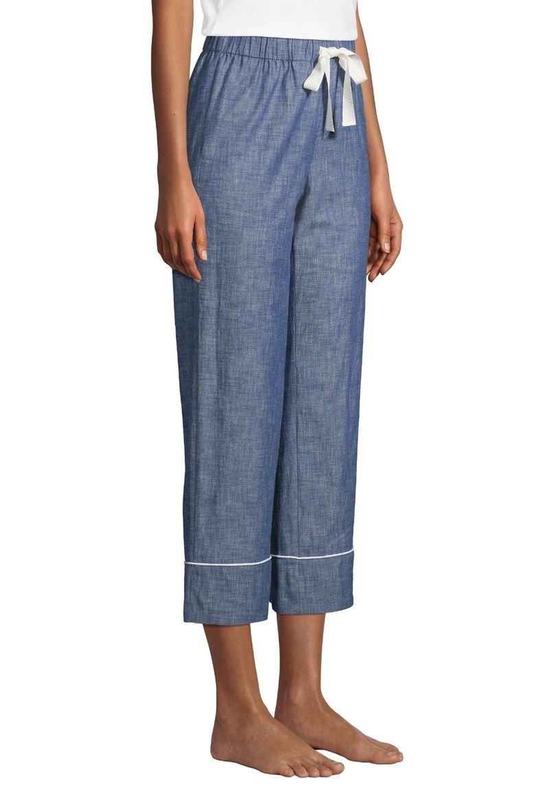 Damen Nachthemden | LANDS' END Nachtwäsche Hose medium indigo chambray/blau - RZ53856 Damen Nachthemden | LANDS' END Nachtwäsche Hose medium indigo chambray/blau - RZ53856