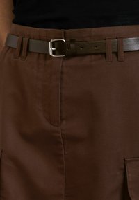 Next UTILITY TALL - REGULAR FIT - Denimnederdele - chocolate brown