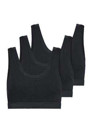 3-PACK - Toppe - black