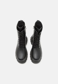 Koi Footwear RANCOR MENS VILUN LACE UP BOOTS - Μποτάκια πλατφόρμα - black