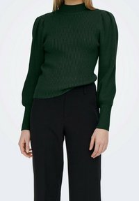 ONLY Strickpullover - dark green