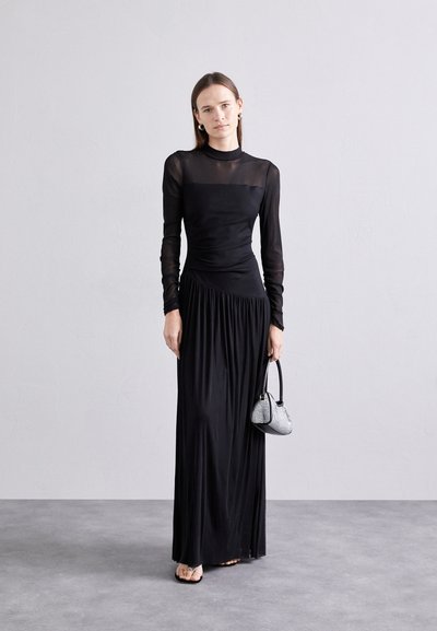 Diane von Furstenberg KIRSTIE DRESS - Φόρεμα από ζέρσεϊ - black
