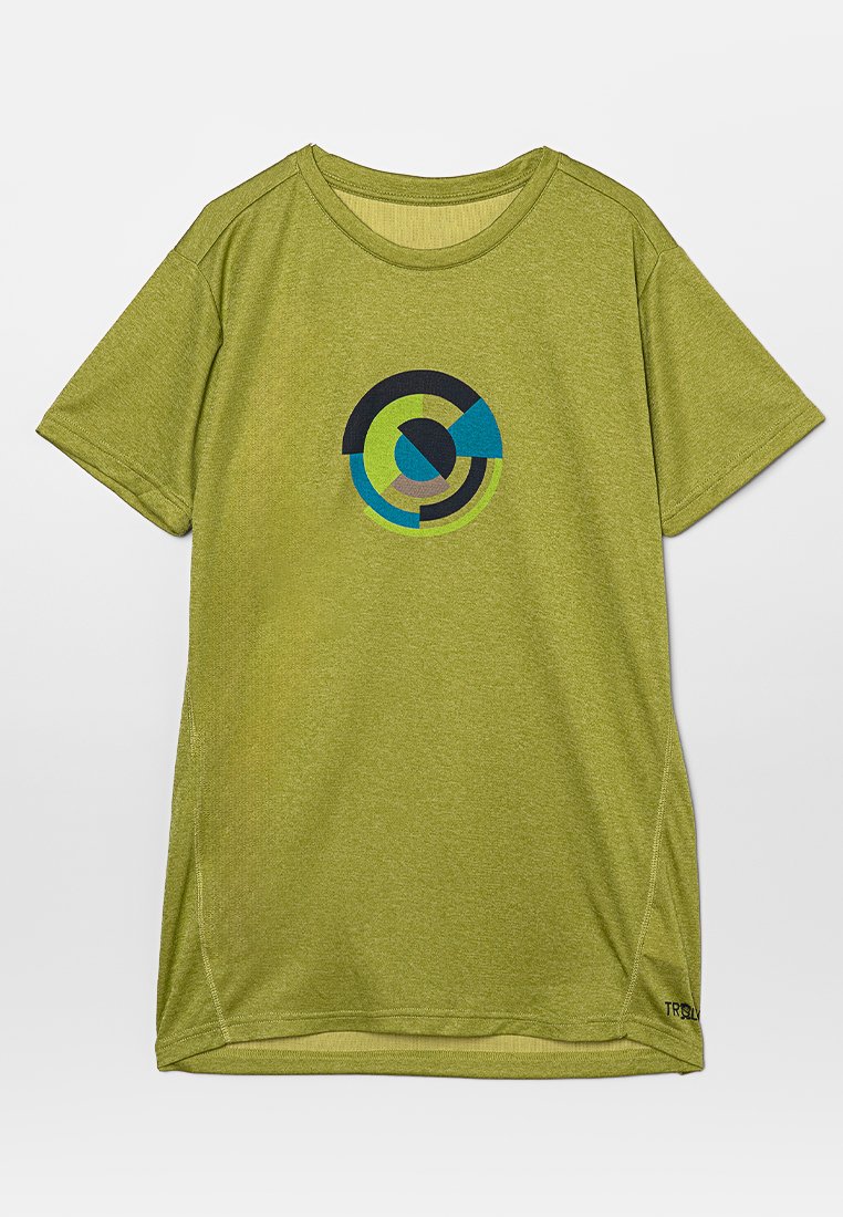 Trollkids Sport T-shirt lichtgroen