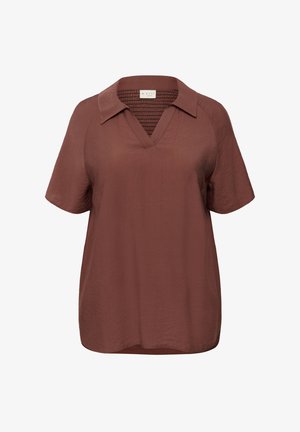 Kaffe Curve, KCEMILIA BLOUSE - Camicetta - henna