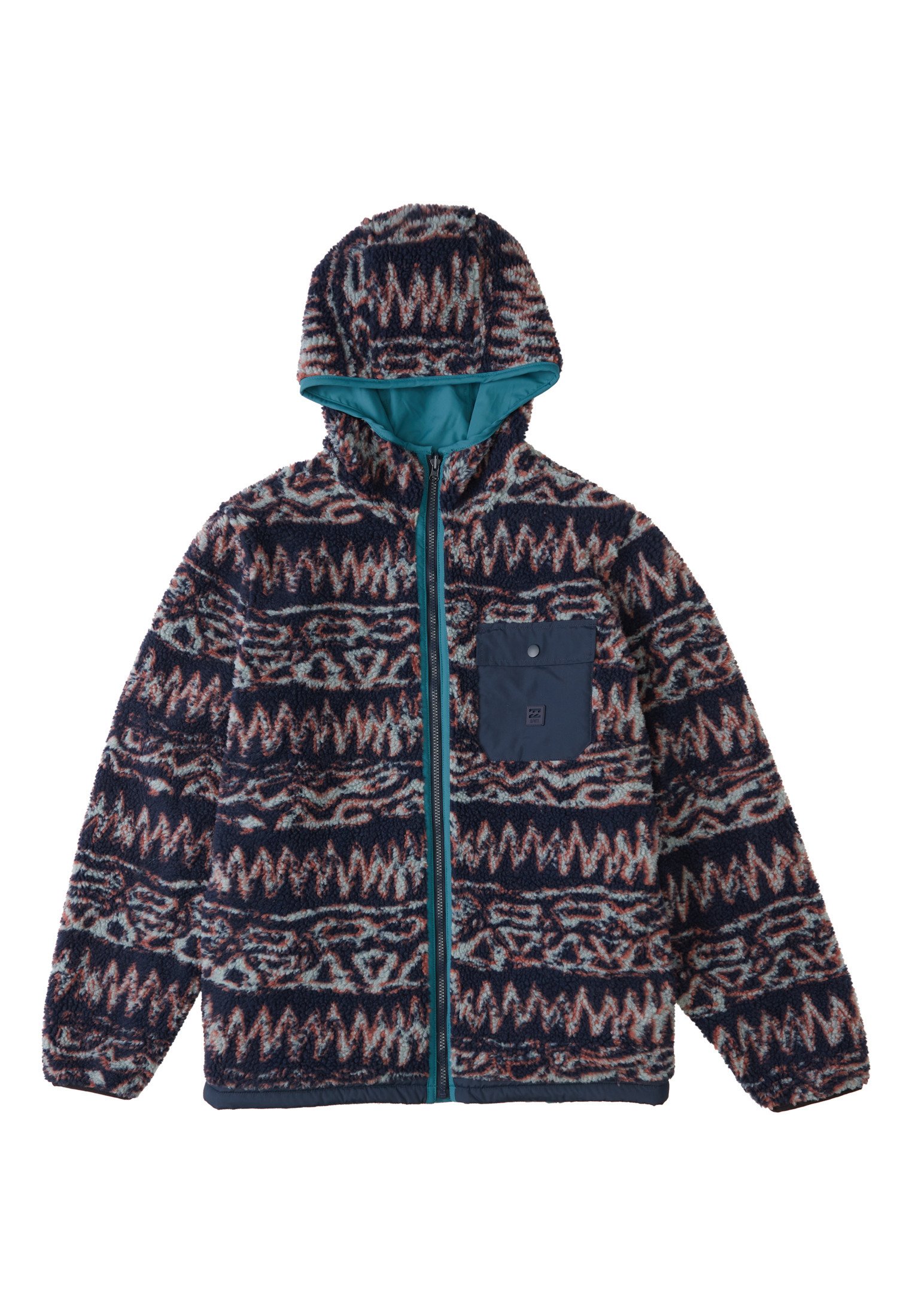 billabong fuzzy jacket