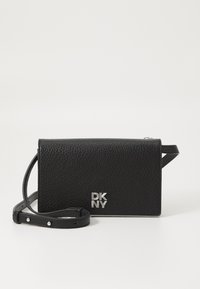 ETTA WALLET ON A STRING - Skulderveske - black