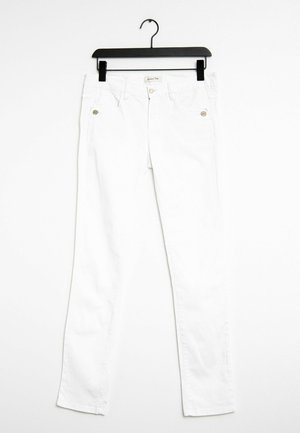 Massimo Dutti Slim fit jeans - white