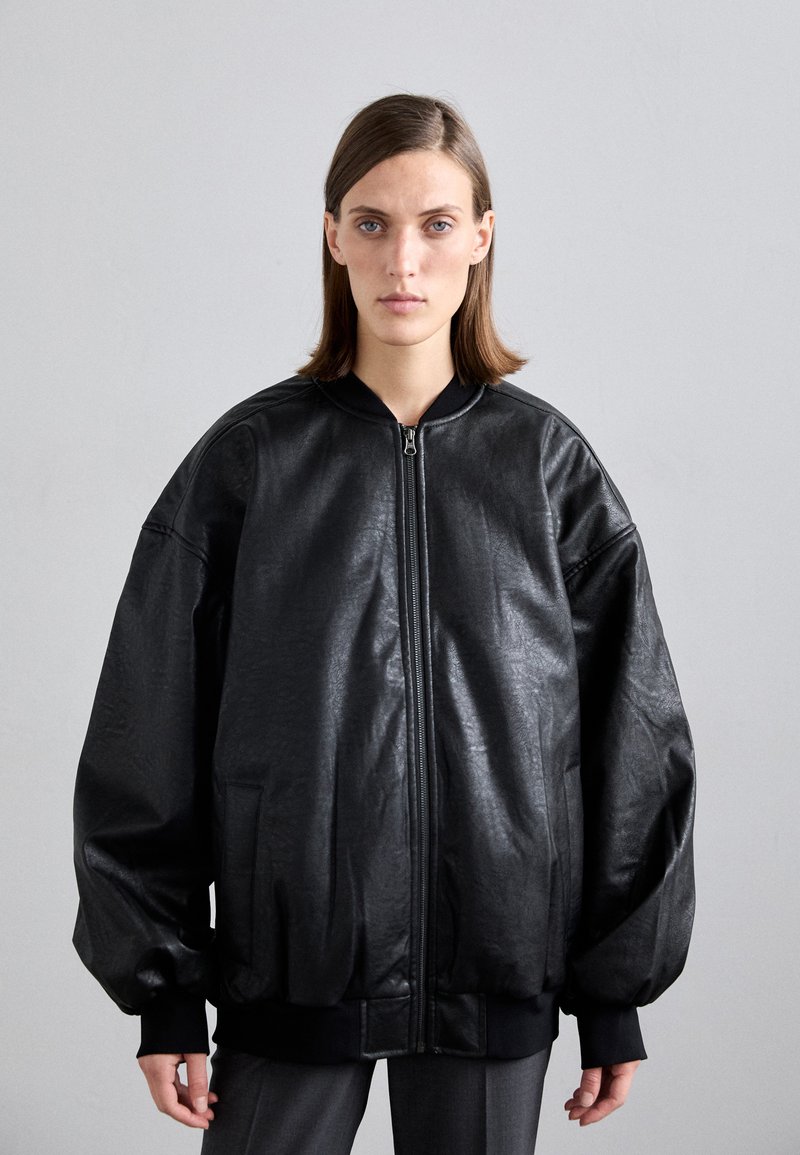 DESIGNERS REMIX MAYA JACKET - Bomber bunda - black