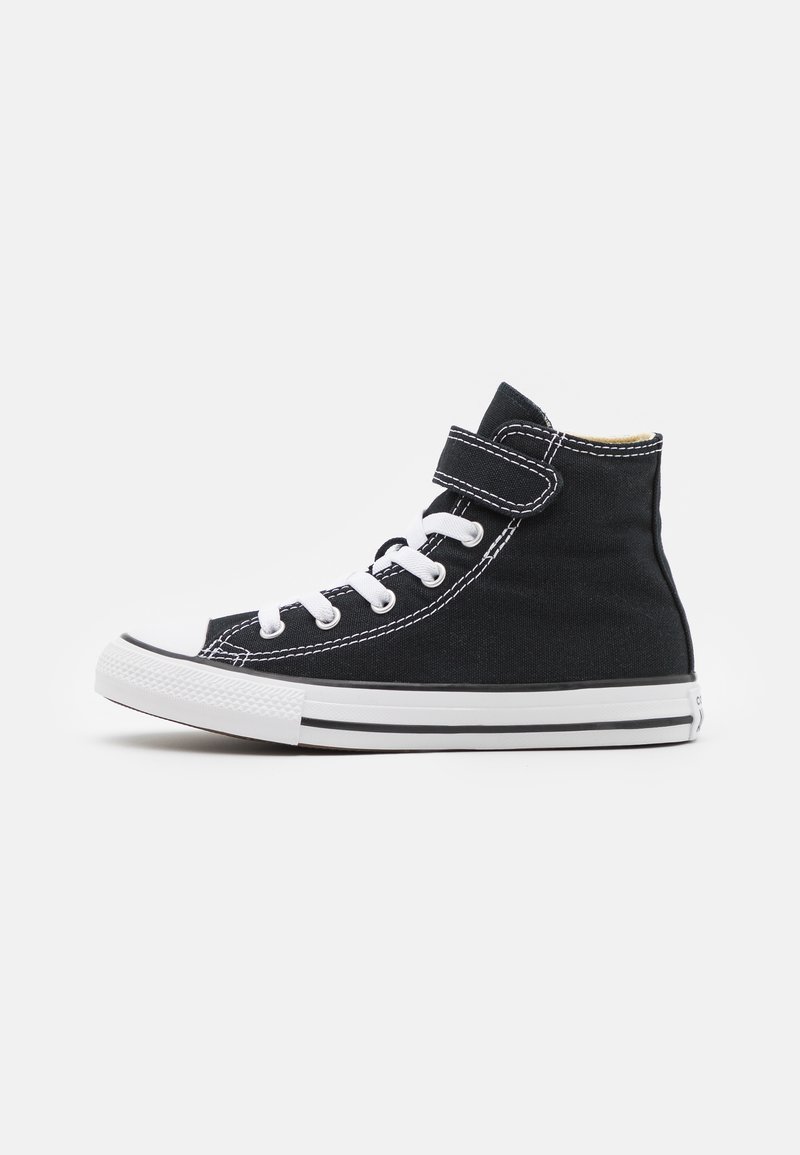 Converse - CHUCK TAYLOR ALL STAR EASY-ON UNISEX - Augsti sporta apavi - black/natural/white, Palielināt