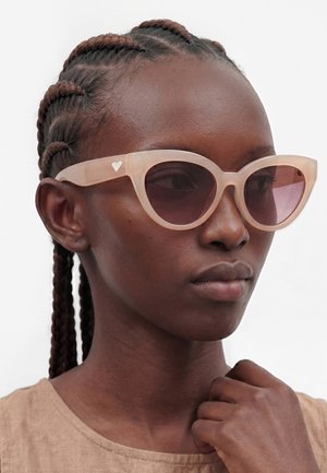Roxy STRATA - Lunettes de soleil - off-white/mottled light pink
