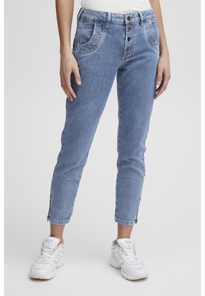 PZMALVINA  - Jean slim - light blue denim