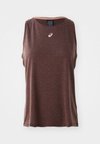 NAGINO RUN ADJUSTABLE TANK - Linne - coffee heather