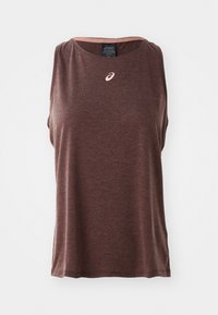NAGINO RUN ADJUSTABLE TANK - Viršus - coffee heather