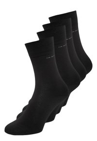 4 PACK UNISEX - Socks - black