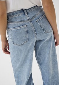 Kaffe KAMIALA HW - Jeans relaxed fit - light blue denim ombre