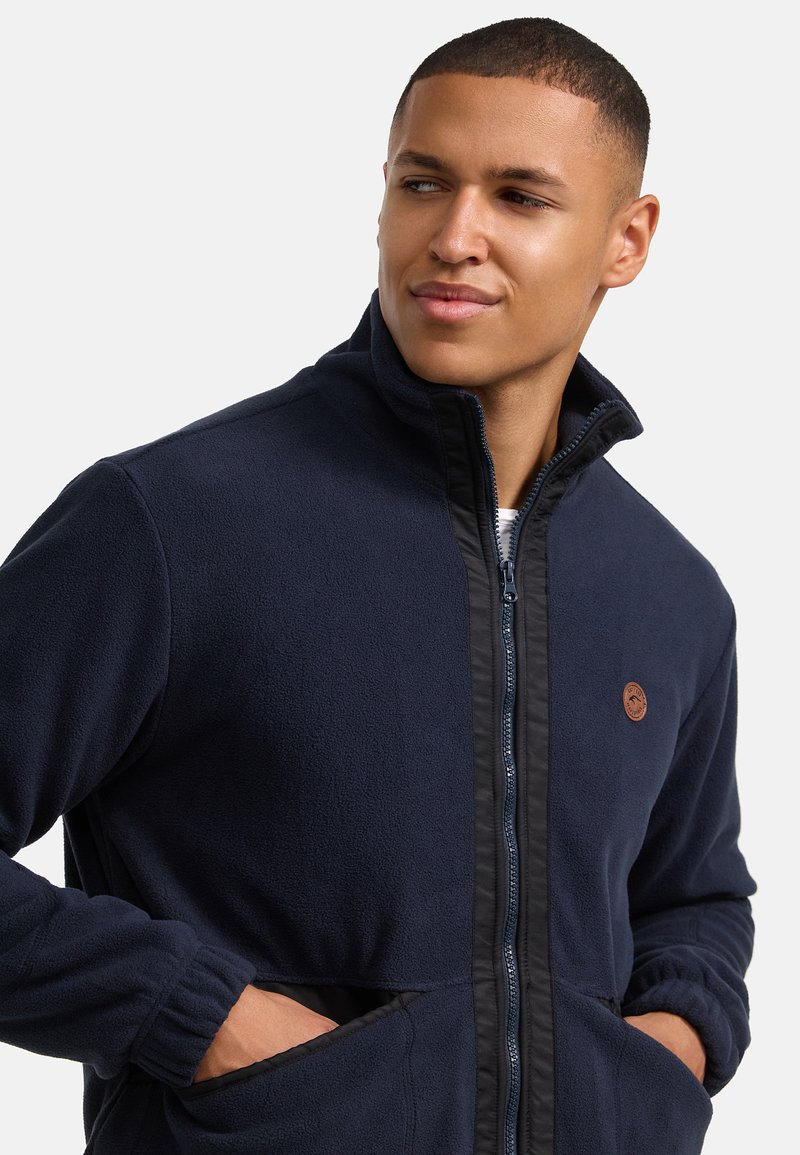 Generisch Fleecejack heren pullover nieuw jacquard vest met V-hals voor
