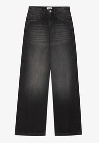 YOURTURN by Zalando UNISEX - Platūs džinsai - black denim