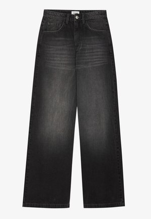 YOURTURN UNISEX - Baggy jeans - black denim