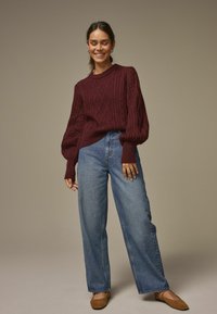Laura Ashley CABLE  - Džemperis - berry red