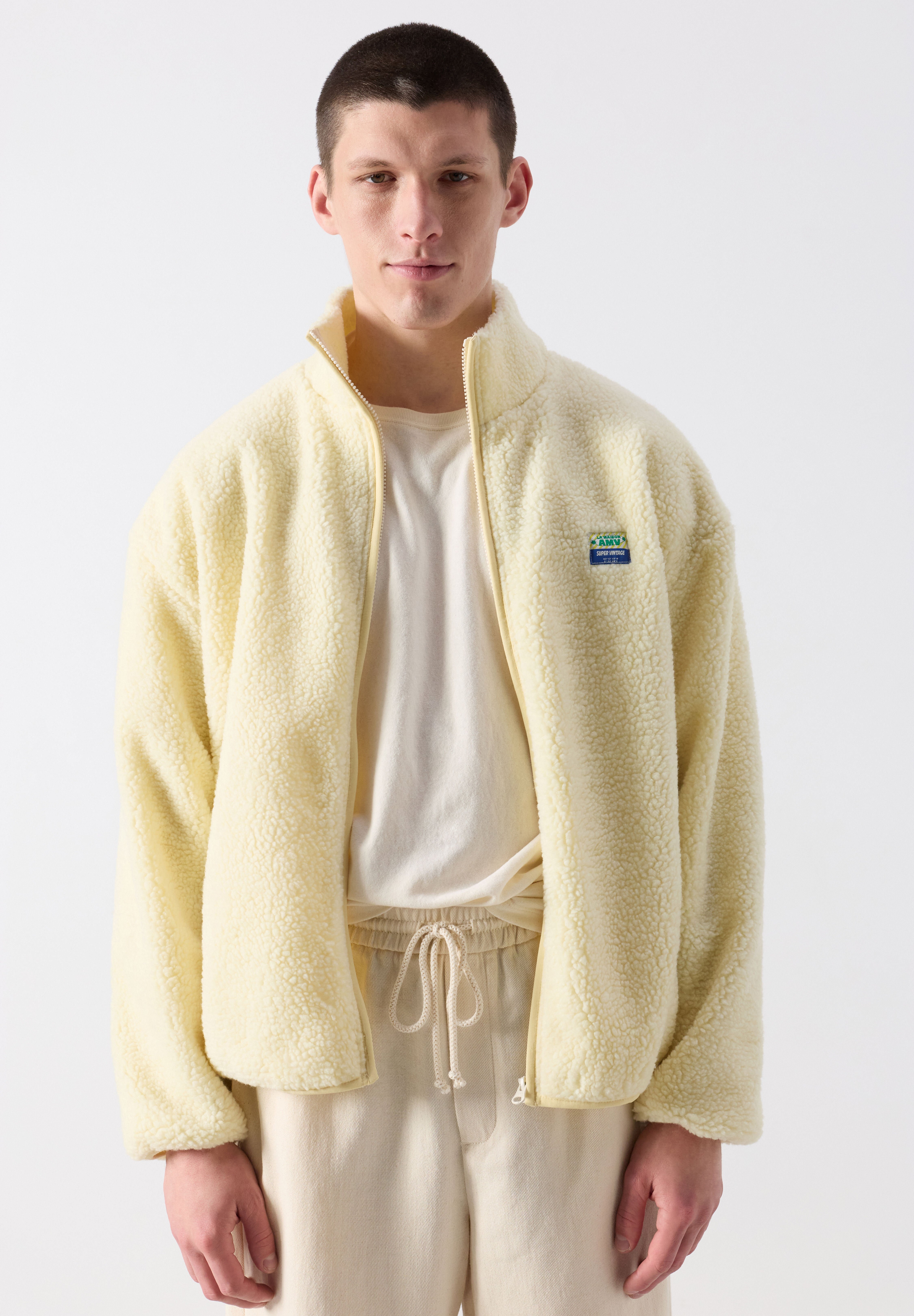ジャケット・アウター Ameri VINTAGE UND LAYERED STADIUM JUMPER Ameri（アメリ）の「UND LAYERED STADIUM JUMPER（ブルゾン）」 - WEAR